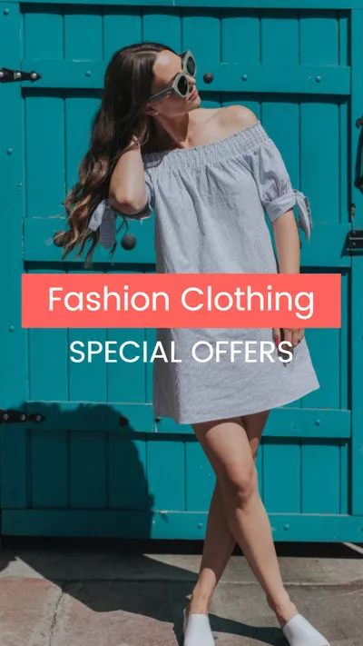 Fashion Clothing Promo