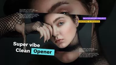 Fashion Fast Rhythm Dynamic Profile Broadcast Promo Urban Photo Opener
