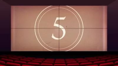  Film Countdown Intro Cinema Life Story Family Memories Collage Slideshow Video