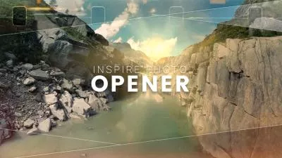 Film Epic High Energy Inspire Motivational Travel Life Photo Transition Opener Intro