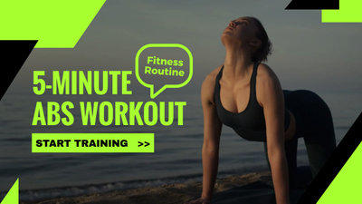 Fitness Youtube Intro and Outro