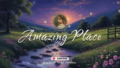  Floral Amazing Place Nature View Youtube Channel Intro Outro