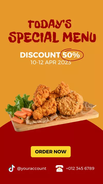 Food Promo Tiktok Video