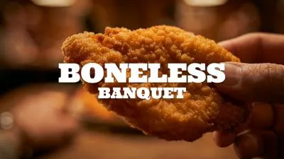 Fried Chicken Fast Food Ad Promo