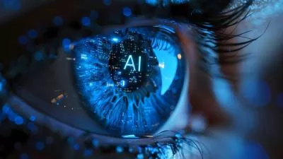 Futuristic Eye Logo Reveal Intro