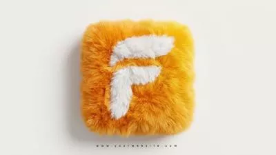 Fuzzy Flush 3d Ai Logo Animation Reveal Intro