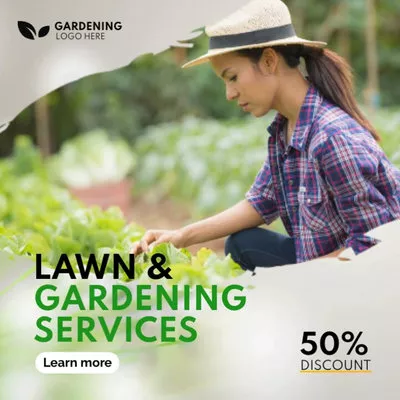 Gardening Services Promo