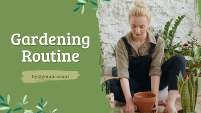 Gardening Youtube Intro