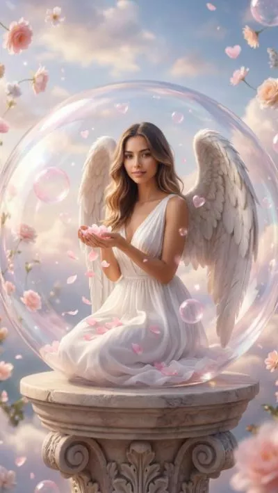 Girl In Crystal Ball