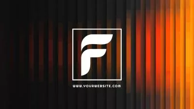 Glitch Epic Light Ai Logo Animation Reveal Intro