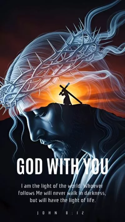 God With You Christian Cross Spiritual Faith Inspirational Motivational Social Media Reel