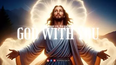  God With You Jesus Divine Light Religion Blessing Youtube Intro