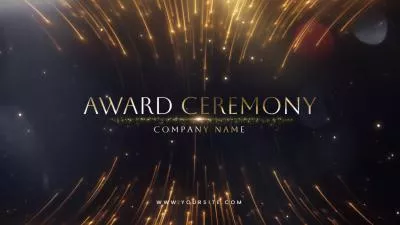  Gold Particle Opener Company Movie Award Ceremony