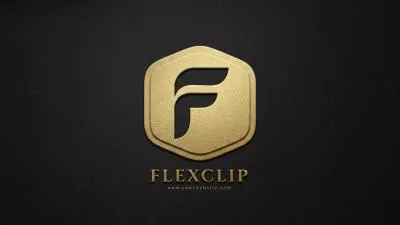 Gold Texture Minimalist Ai Logo Animation Reveal Intro
