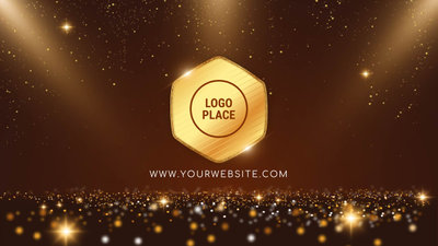 Golden Ceremony Company Logo Revel
