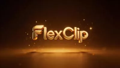Golden Light Explosion Logo Intro