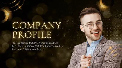 what is video clip presentation Golden Light Spot Modern Company Profile