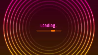 Gradient Circle Loading Intro