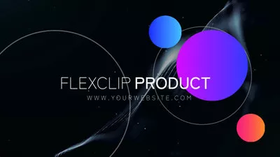 gradient cosmetics product promo