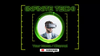 Green Aim Infinite Technology Youtube Intro Outro