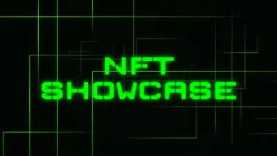 Green Nft Tech Network Neon Intro Outro