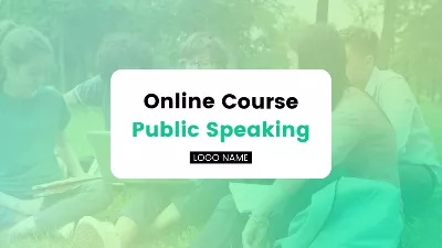 Green Online Course Conference Lecture Promo