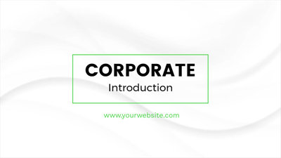 Green Simple Business Profile Diaporama