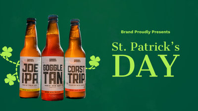 Green St Patricks Day Beer Sale