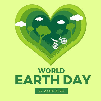 Grüner Welt Erde Tag