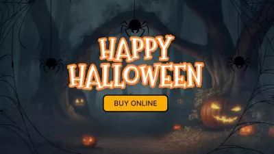 Halloween Produkt Online Verkaufsförderung