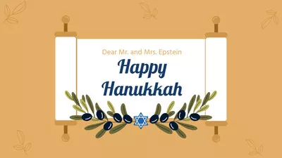 Hanukkah Greetings