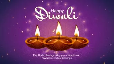 Joyeux Diwali Meilleurs Salutations Voeux
