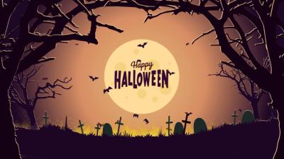 Happy Halloween Intro Social Channel Greeting