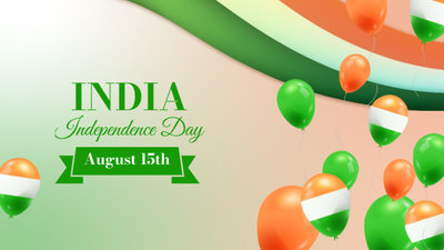 Feliz Día De La Independencia De La India