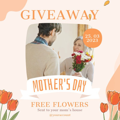 Happy Mothers Day Giveaway Store Promo Social Video