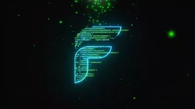 High Tech Cyberpunk Style Logo Intro