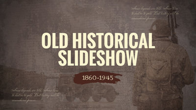 History Timeline Slideshow Video
