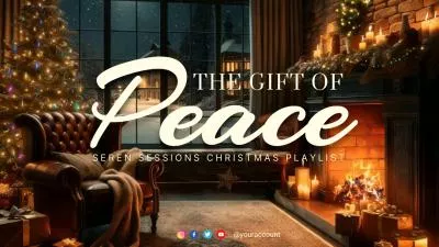 休日、クリスマス、イエス・キリスト礼拝、ホワイトノイズ、睡眠のための雪音楽、YouTubeチャンネル