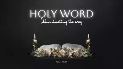 Holy Religion Bible Words Quotes Simple Youtube Intro