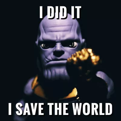 Thanos - What Did it Cost Meme Generator - Piñata Farms - The best meme  generator and meme maker for video & image memes