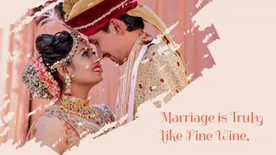 Indischer Hochzeitsgruß