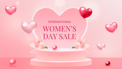 Internationaler Frauentag Produktplattform Verkauf