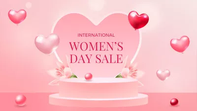 International Womens Day Product Platform Sale