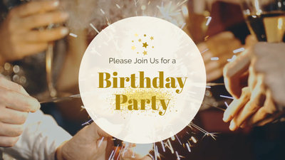 Invitation for Birthday Party
