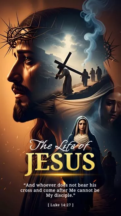 Jesus And Mary Life Christian Cross Devotional Quote Tiktok Reel