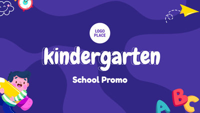 Kindergarten School Admission Promo