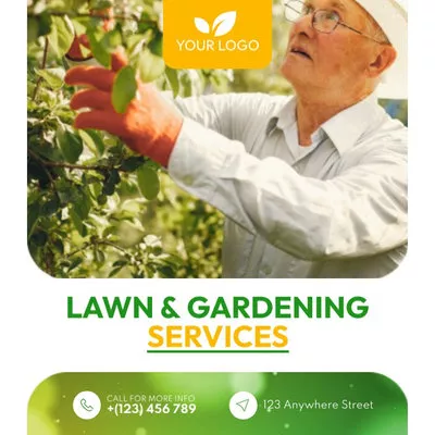 Lawn Garden Service Promo