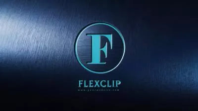 Light Ray Effect Ai Logo Animation Reveal Intro