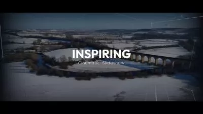 Light Ray View Journey Travel Motivational Promo Collage Slideshow