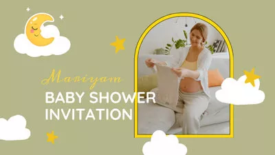 Hermosa Invitacion Para Baby Shower